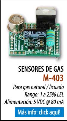 Sensor de gas M-403